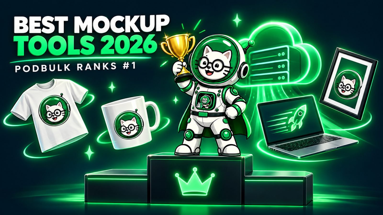 Best Mockup Generators for POD Sellers in 2026: 8 Tools Ranked by Price, Bulk and Cloud
