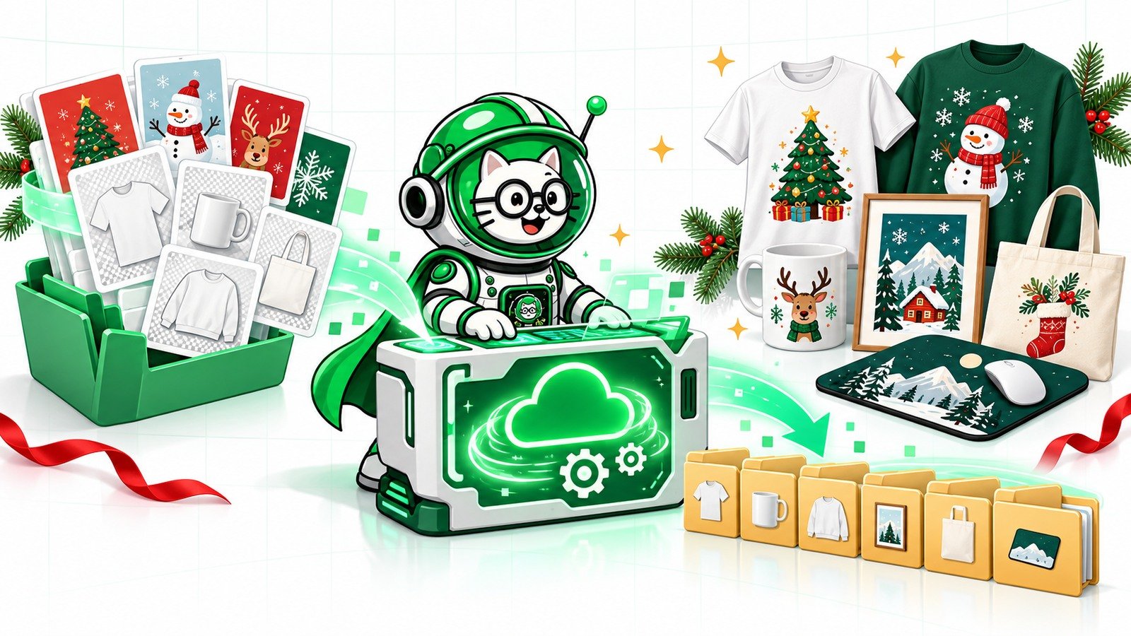 Holiday POD Mockups in Bulk: Prepare Etsy and Shopify Listings Before the Rush