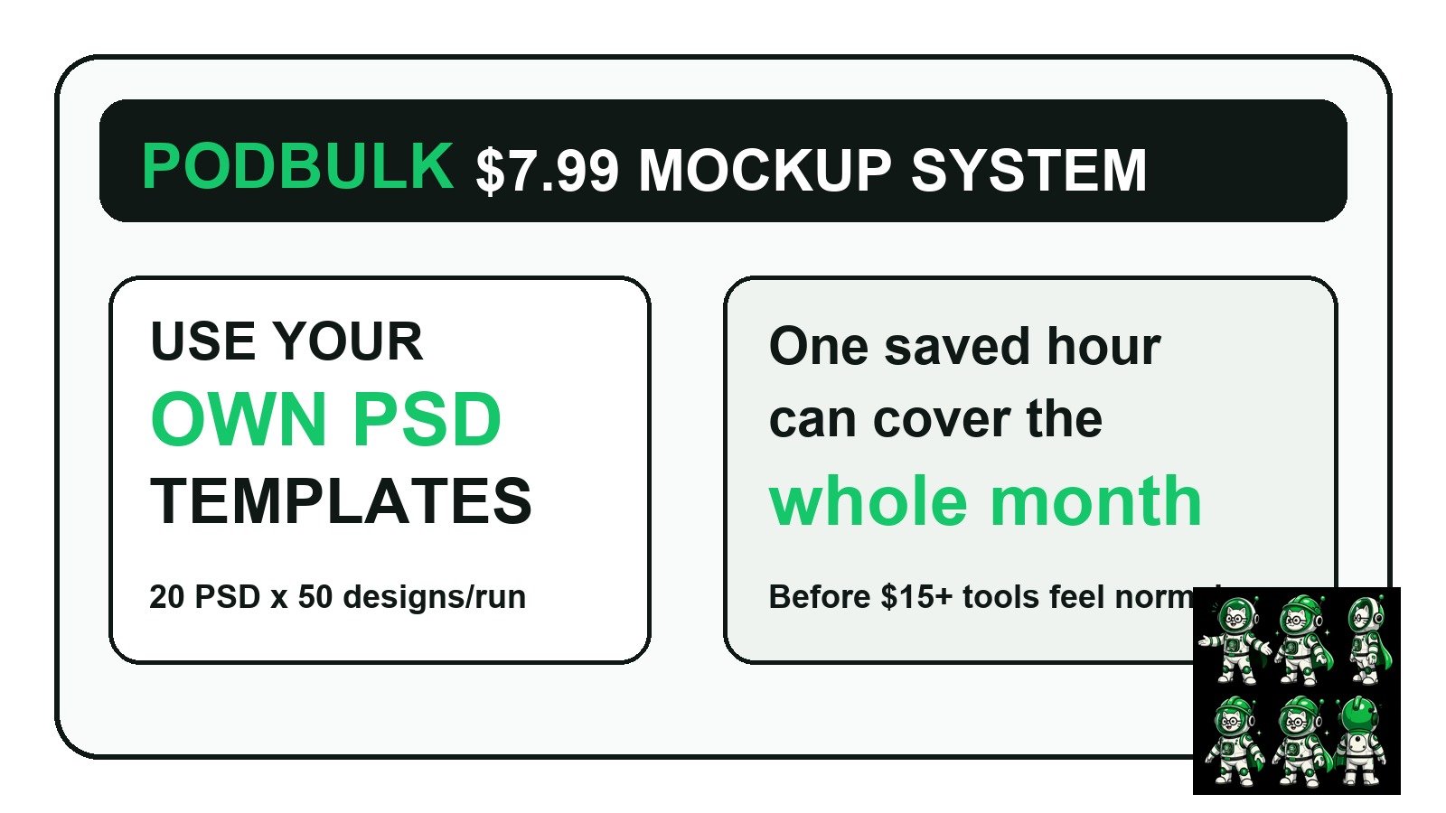 Why PodBulk at $7.99/Month Is Worth It Before Mockup Tools Cost More
